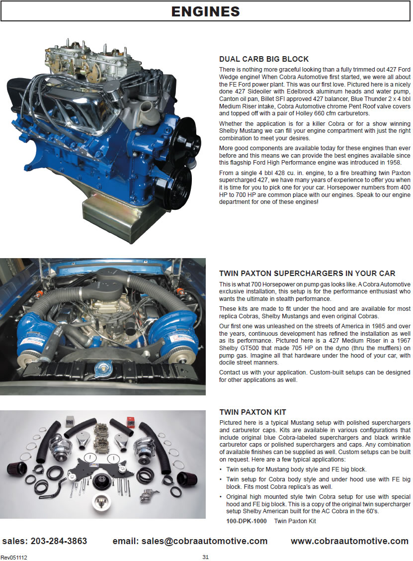 Engines - catalog page 31